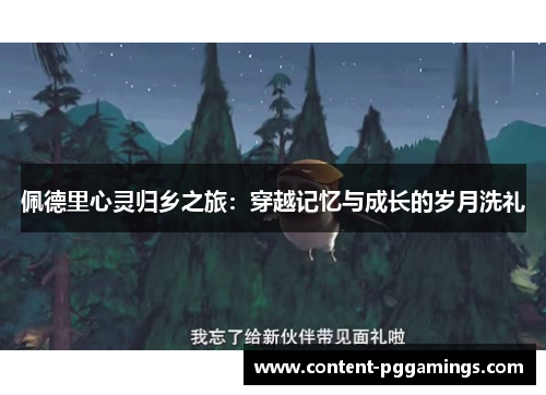 佩德里心灵归乡之旅：穿越记忆与成长的岁月洗礼